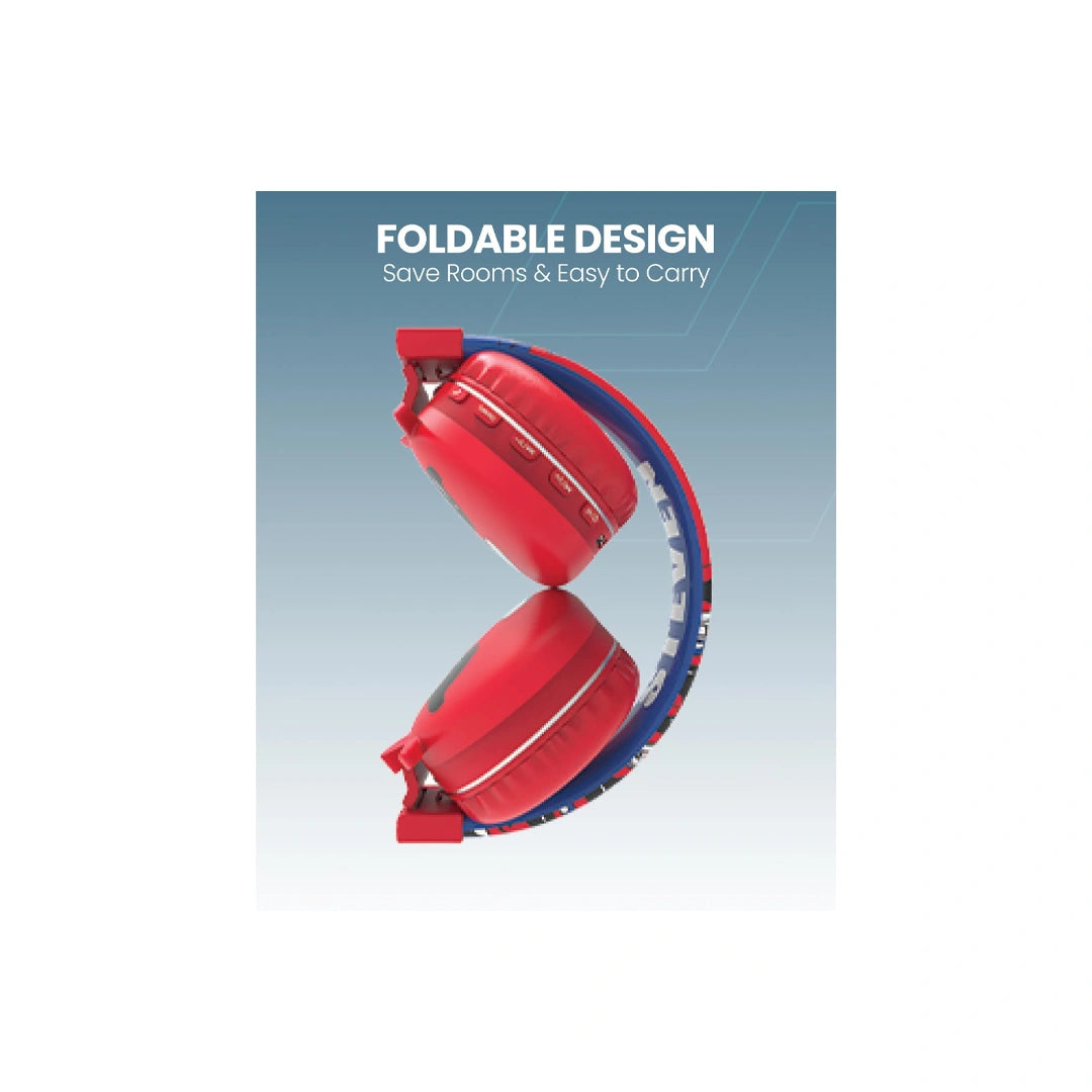 Moxedo Junior Bax Wireless On-Ear Headphones - Red in Qatar Moxedo Junior Bax Wireless On-Ear Headphones - Red in Qatar